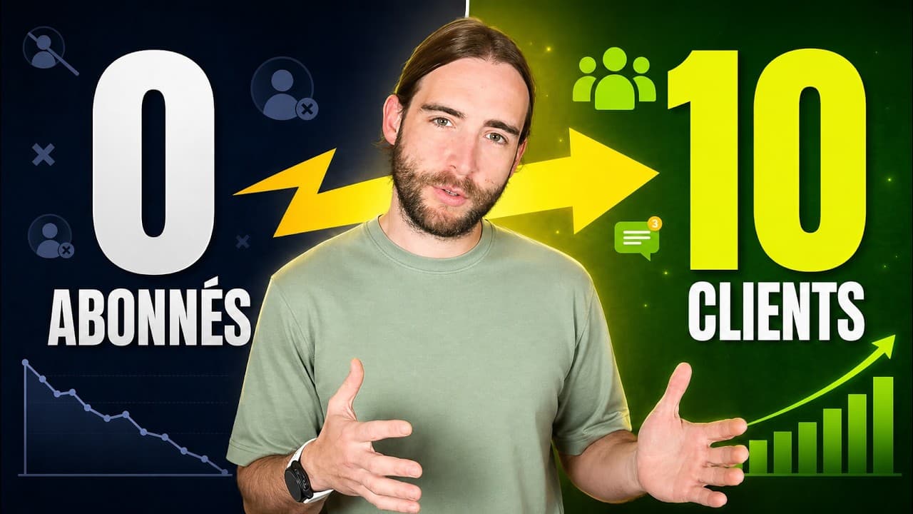 10 premiers clients sans audience : 5 méthodes (1 marche)