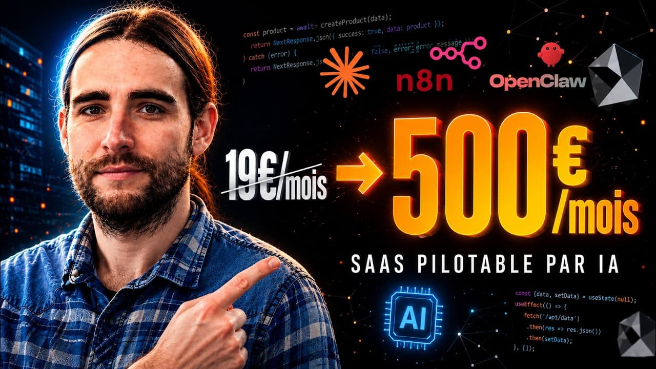 SaaS pilotable par IA : tuto MCP complet 2026